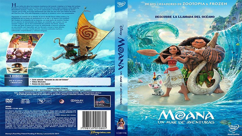 Moana 1 Un Mar De Aventuras 2016